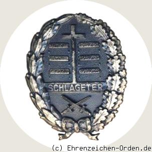 Schlageterschild ovale Form Kämpfer