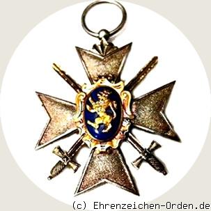 Fürstlich Schwarzburgisches Ehrenkreuz – Kreuz 3.Klasse mit Schwertern