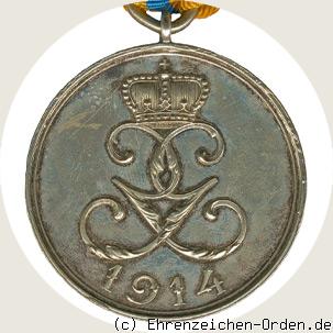 Silberne Medaille für Verdienst im Kriege 1914