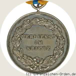 Silberne Medaille für Verdienst im Kriege 1914 R&uuml;ckseite