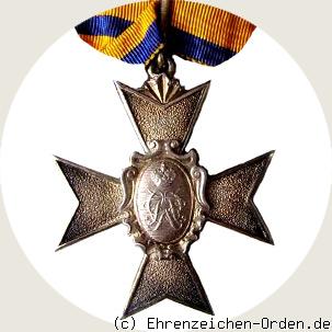 Fürstlich Schwarzburgisches Ehrenkreuz – Kreuz 4.Klasse mit Eichenbruch R&uuml;ckseite