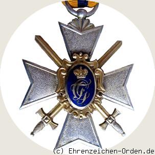 Fürstlich Schwarzburgisches Ehrenkreuz – Kreuz 3.Klasse mit Schwertern R&uuml;ckseite