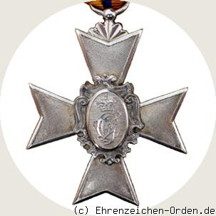 Fürstlich Schwarzburgisches Ehrenkreuz – Kreuz 4. Klasse R&uuml;ckseite