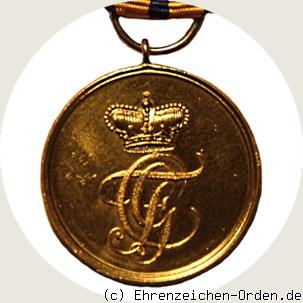 Ehrenmedaille in Gold R&uuml;ckseite