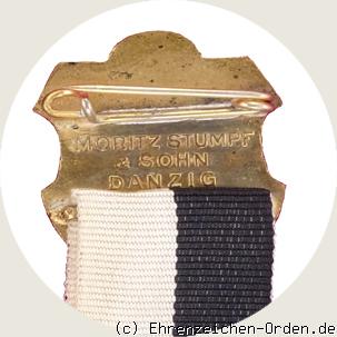 Staatseisenbahner-Verband Mitgliedsabzeichen R&uuml;ckseite