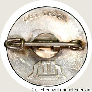 Mitgliedsabzeichen Stahlhelm Jungmannen R&uuml;ckseite