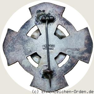 Dienstauszeichnung des Thüringer Landesmännervereins vom Roten Kreuz 2. Stufe R&uuml;ckseite