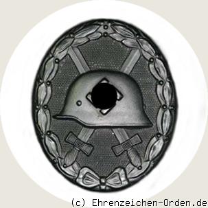 Verwundetenabzeichen 1939 in Schwarz 2. Form