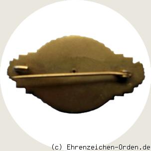 Mackensen Ehrenschnalle 1. Klasse Gold 1934 R&uuml;ckseite