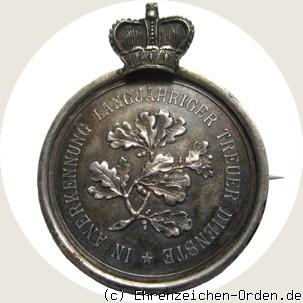 Brosche für weibliche Dienstboten für 25 Jahre