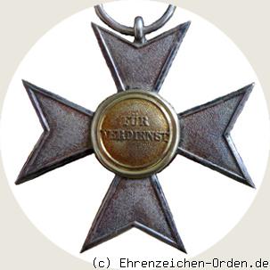 Militärverdienstkreuz 3. Klasse R&uuml;ckseite