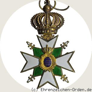 Hausorden der Wachsamkeit / Vom weißen Falken  Großkreuz R&uuml;ckseite