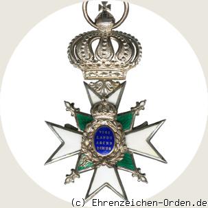 Hausorden der Wachsamkeit / Vom Weißen Falken Ritterkreuz 2.Klasse R&uuml;ckseite