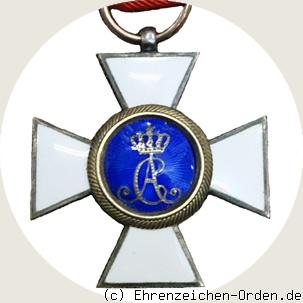 Hausorden der Wachsamkeit / Vom Weißen Falken Ehrenkreuz / Ritter 2. Abteilung R&uuml;ckseite