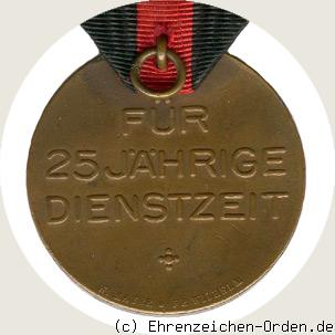Feuerwehr-Dienstehrenzeichen 2. Modell 1912 R&uuml;ckseite