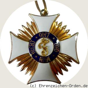 Friedrichs-Orden  Komturkreuz R&uuml;ckseite