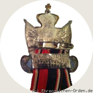 Mitgliedsabzeichen Württembergischer Kriegerbund für 50 Jahre R&uuml;ckseite