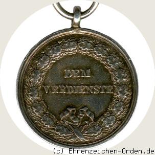Silberne Zivilverdienstmedaille König Karl R&uuml;ckseite